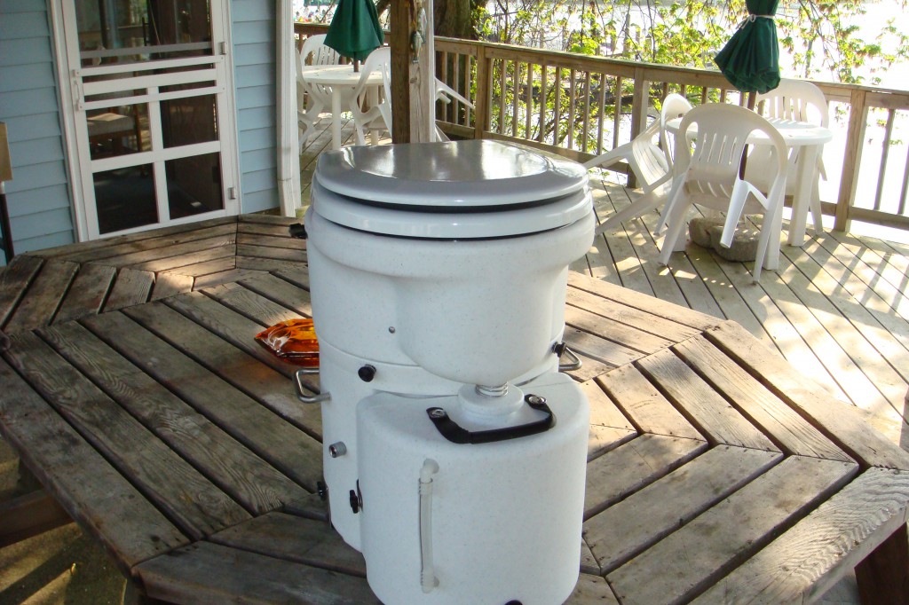 CompostHead1 Air Head Composting Toilet For Boats, RVs & Cabins