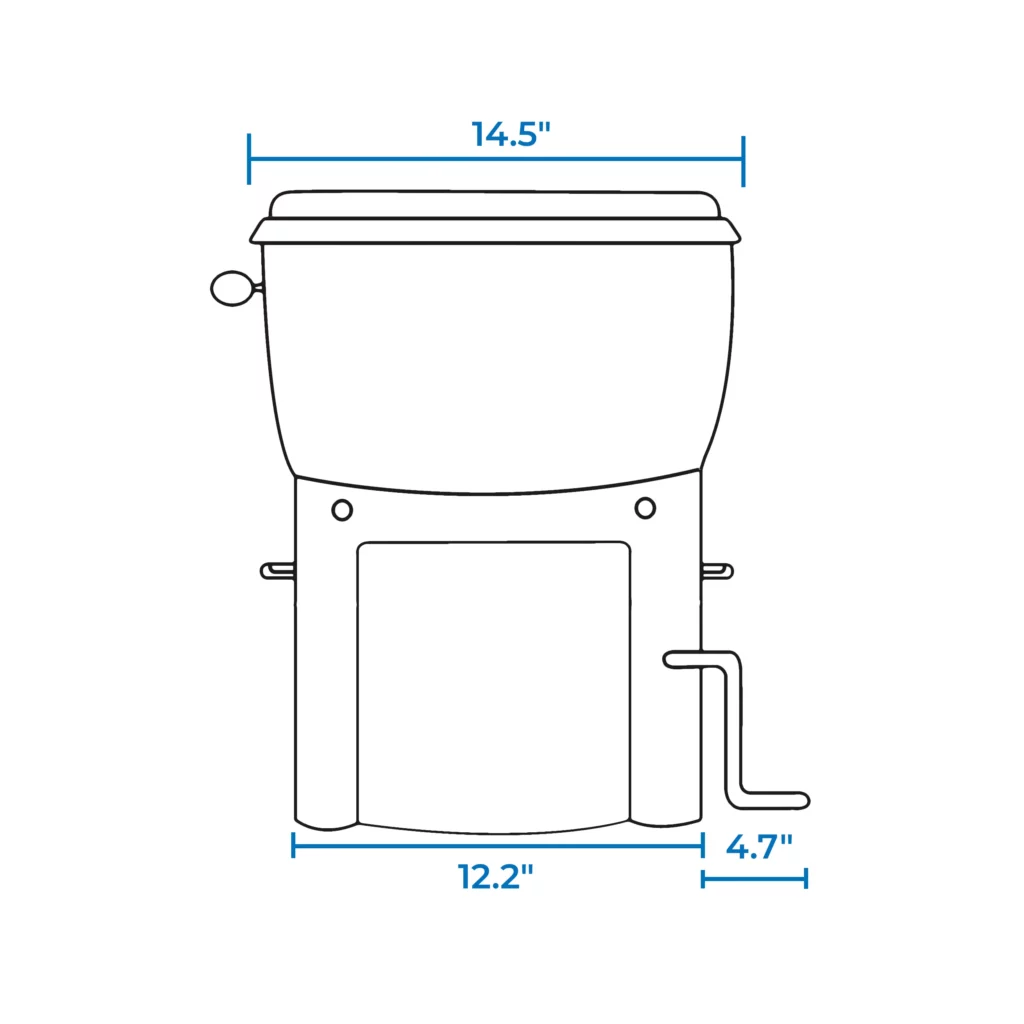 Air Head Tejo Air Head Composting Toilet For Boats, RVs & Cabins
