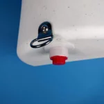 Holding Tank fitting 3-8" Female NPT Thermo Bonded to Bottle